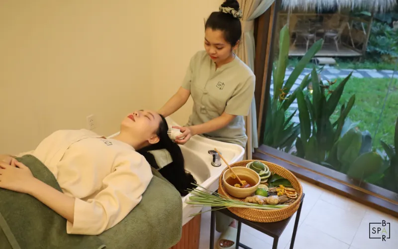 Trải nghiệm gội đầu massage Thảo Điền