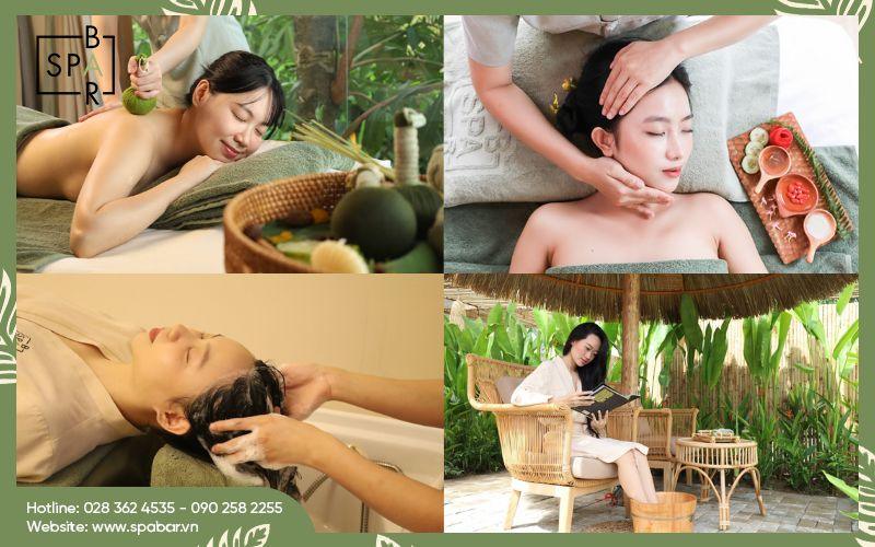 Một số dịch vụ nổi bật tại Spa Bar